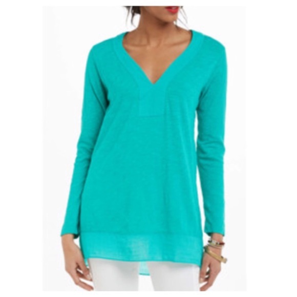 Anthropologie Tops - Anthropologie Left Of Center Mae Henley Tunic XS